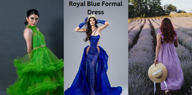 Royal Blue Formal Dress