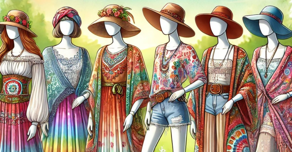 how does hippie clothing help with the weather​