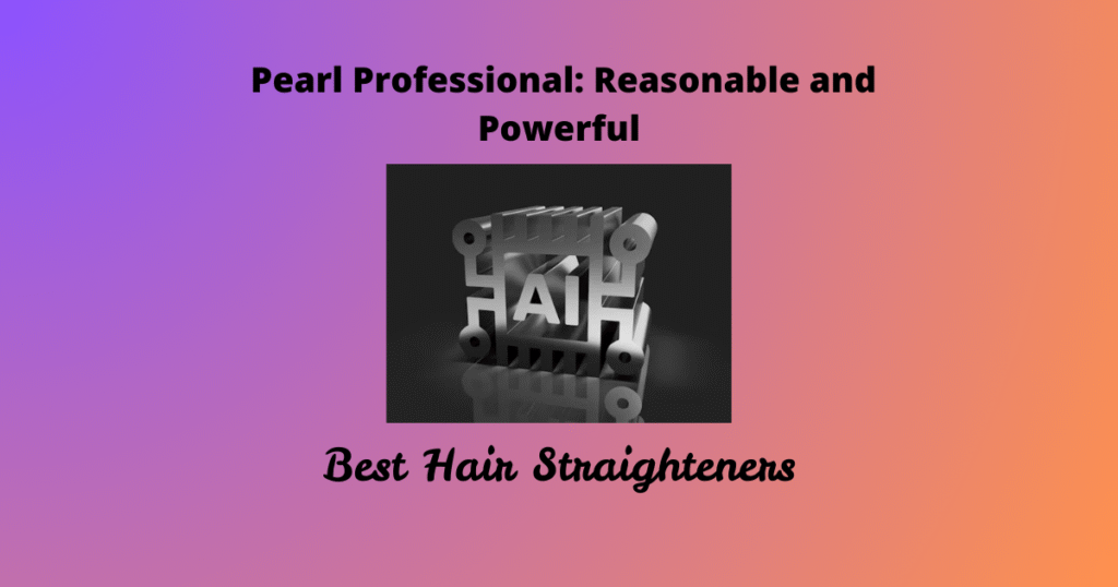 "Professional flat iron with advanced heat technology for fast hair styling"
