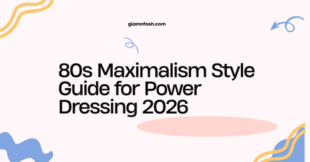 Woman wearing a sculpted shoulders blazer with bold 80s inspired tailoring in a modern office setting